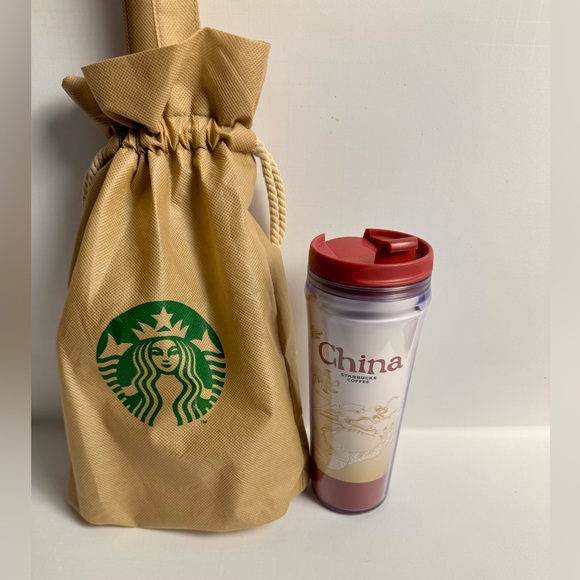 Starbucks drawstring gift bag Tumbler NOT included - Picture 5 of 8